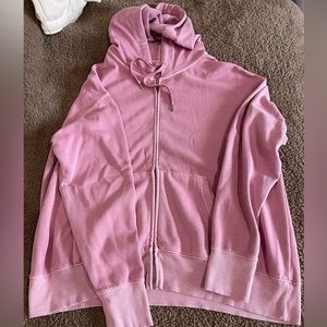 Old Navy Pink Zip Up Sweatshirt
